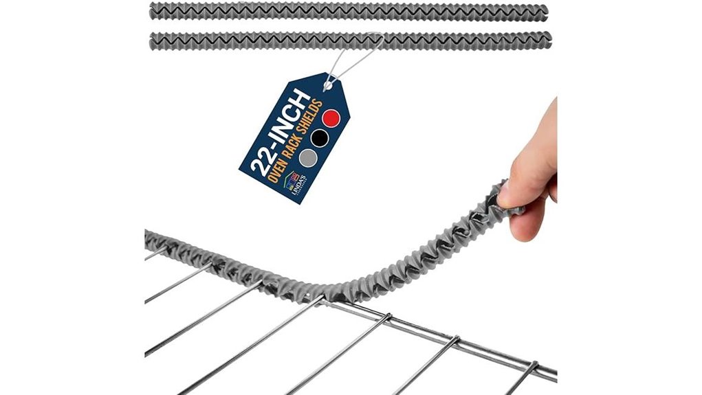 silicone oven rack shields