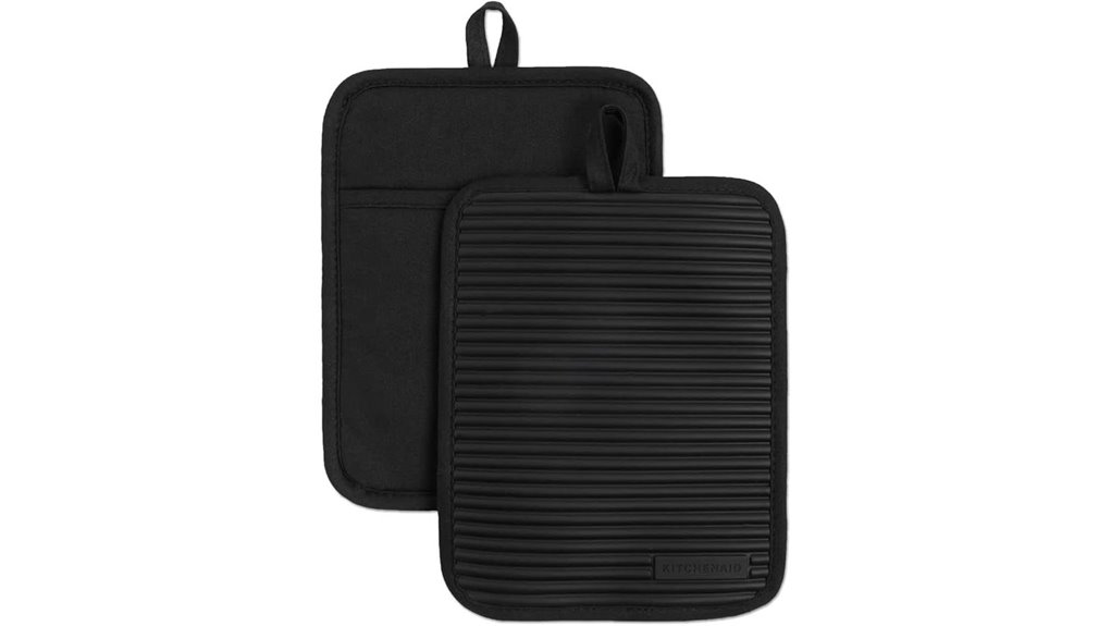 silicone pot holder set