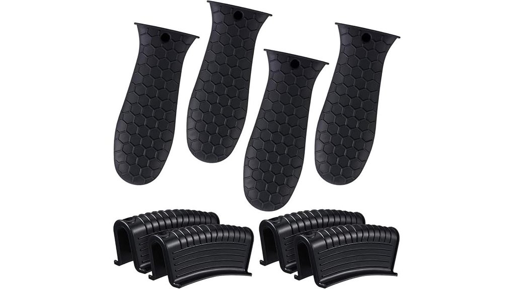 silicone pot holders set