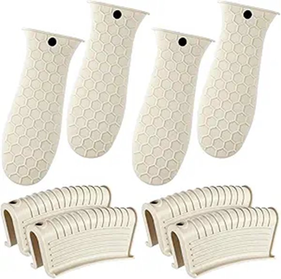 silicone pot holders set