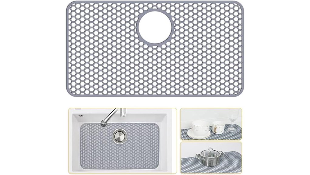 silicone sink protector mat
