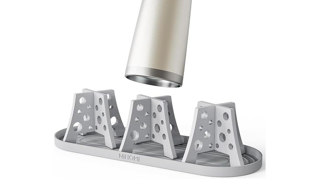 silicone water bottle racks