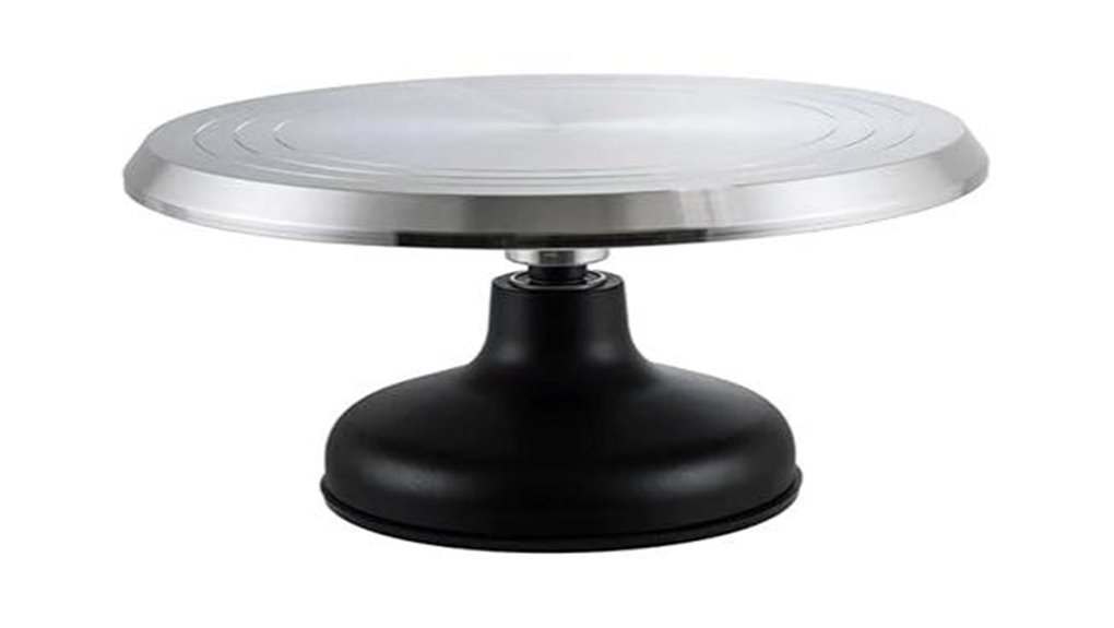 silver 12 inch cake stand