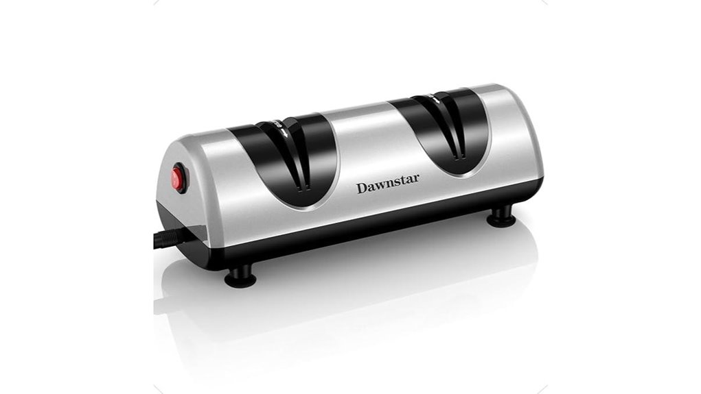 silver gray electric sharpener