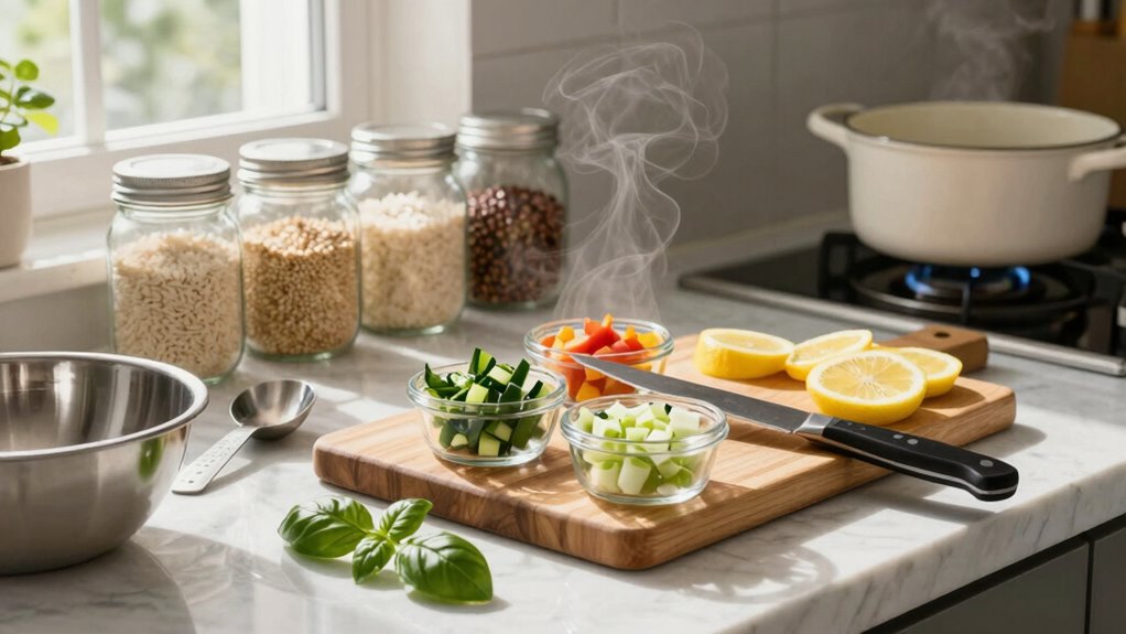 simple home meal prep