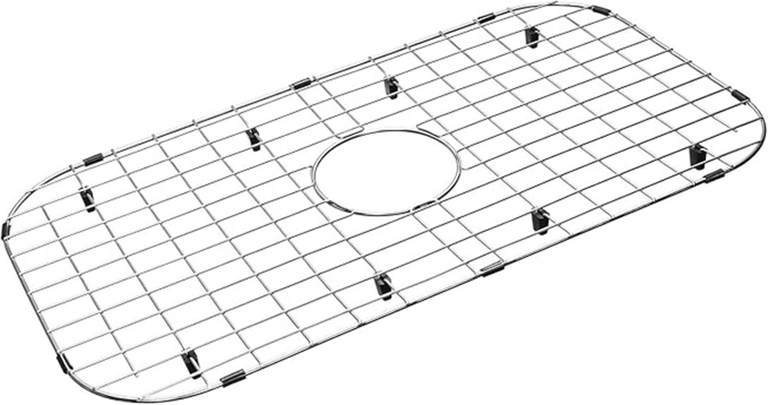 sink protector grid dimensions