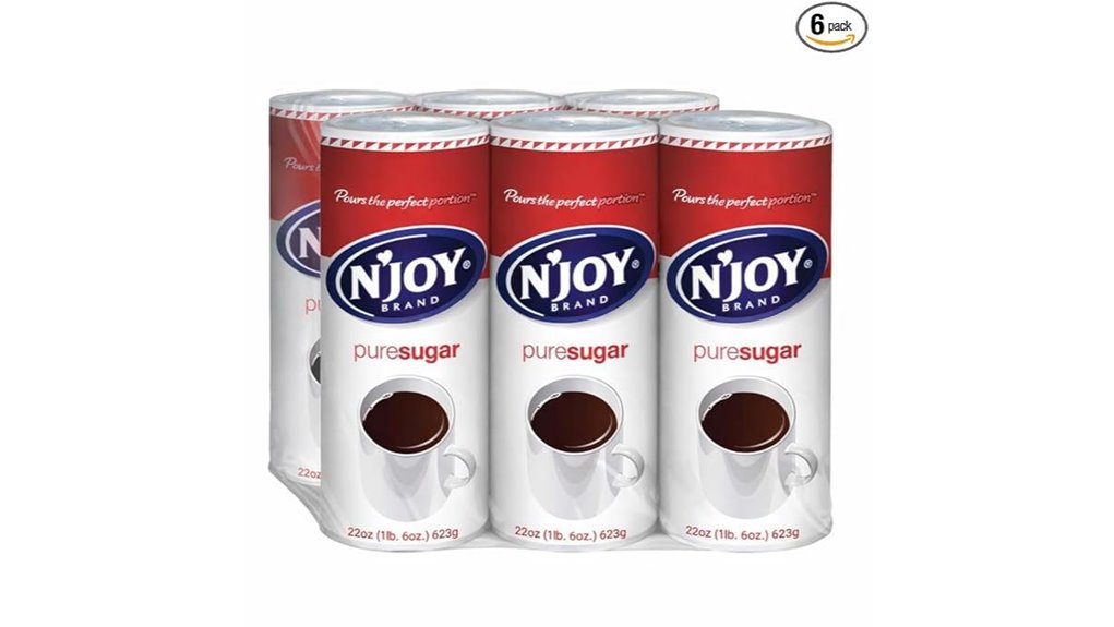 six pack sugar canisters