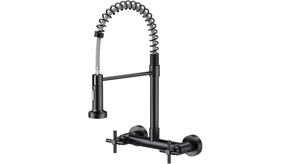 sleek matte black design