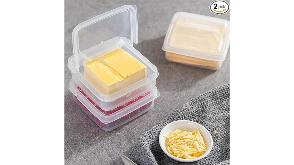sliced cheese storage container