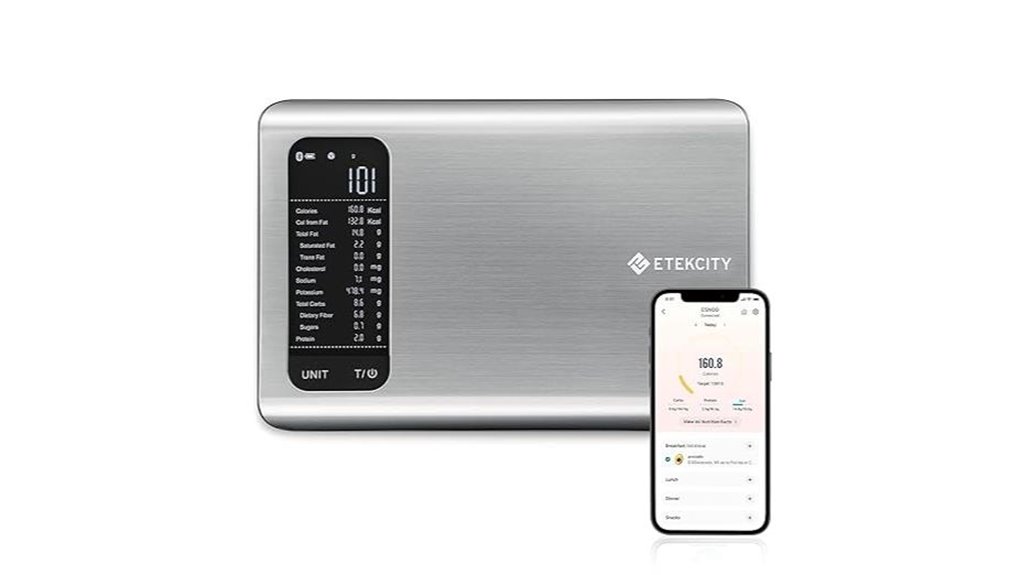 smart kitchen scale calculator