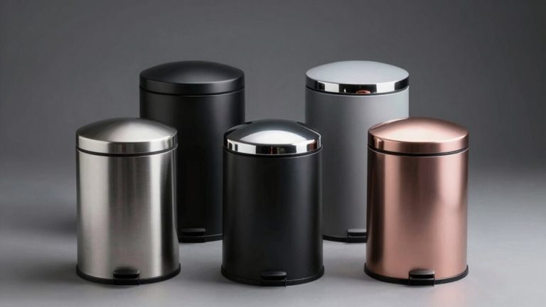 soft close trash can options