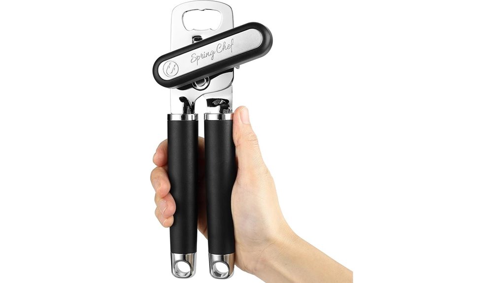 soft grip stainless opener