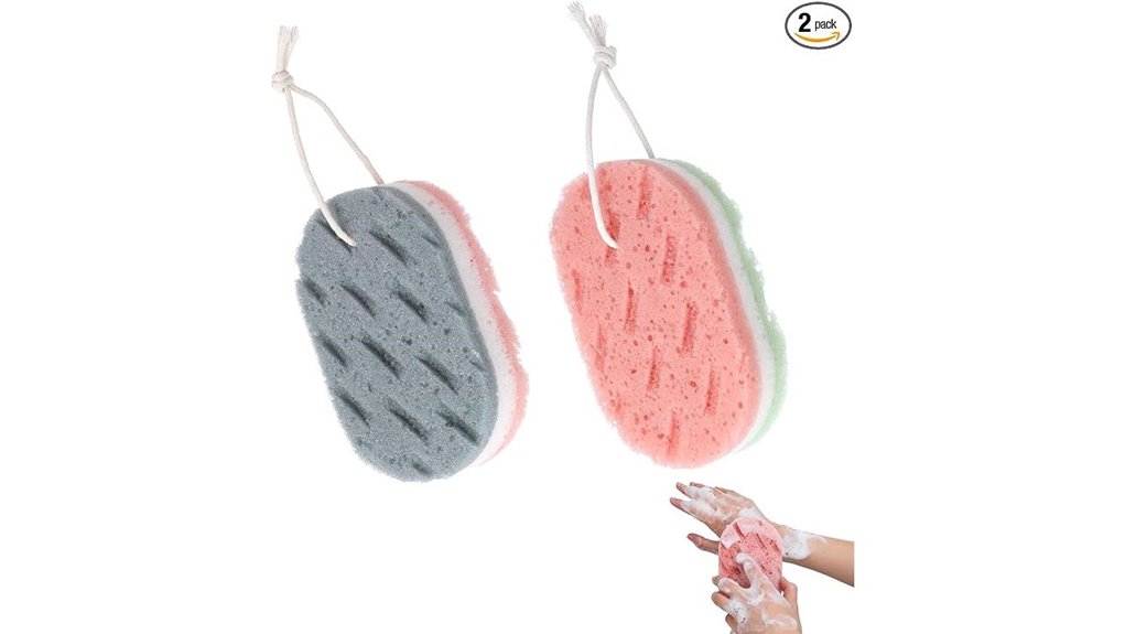 soft large bath sponges