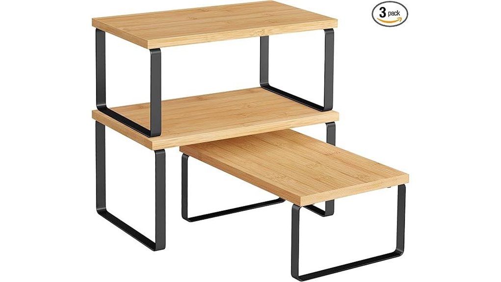 songmics cabinet organizer set