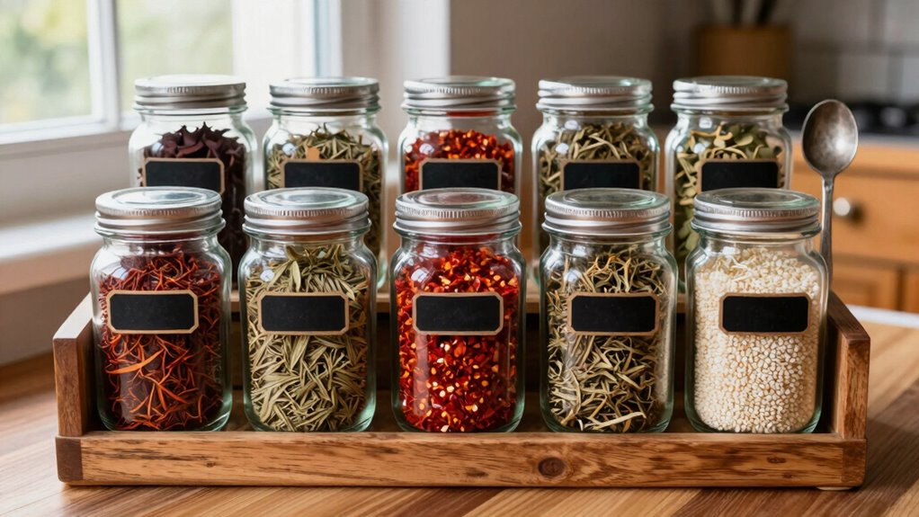 sort and check spices