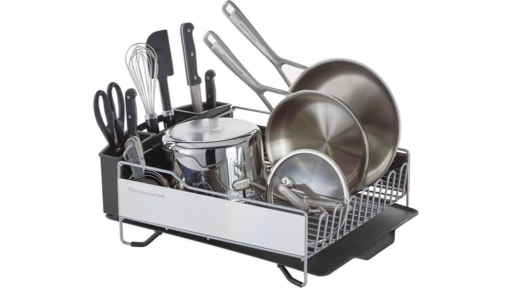 spacious dish drying solution