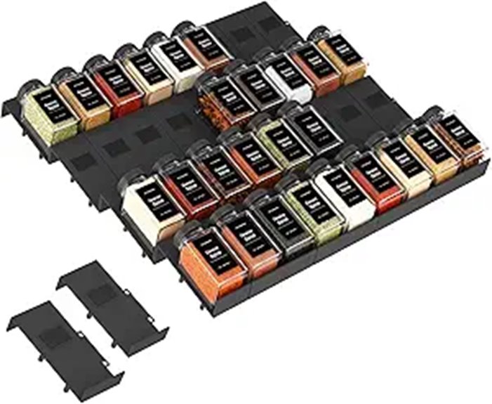 spice drawer organization solution