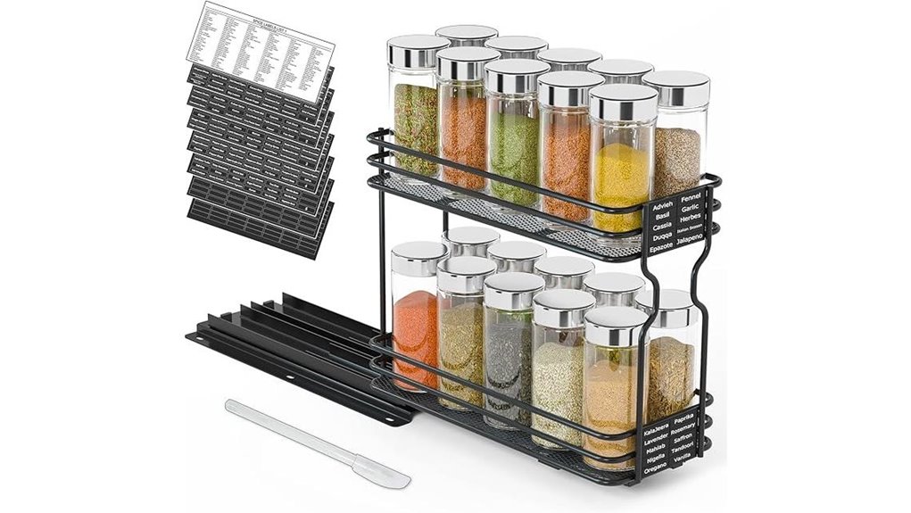 spice rack organizer solution