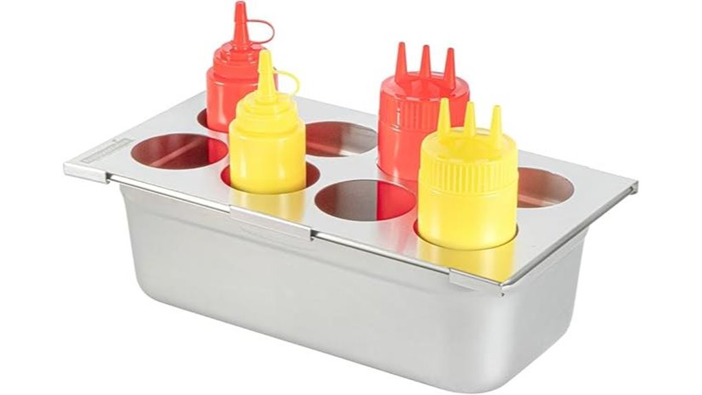 squeeze bottle storage solution