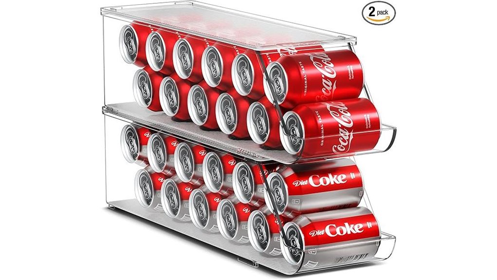 stackable can organizer set