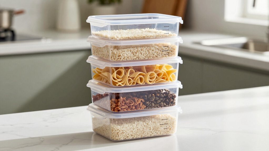 stackable containers for storage