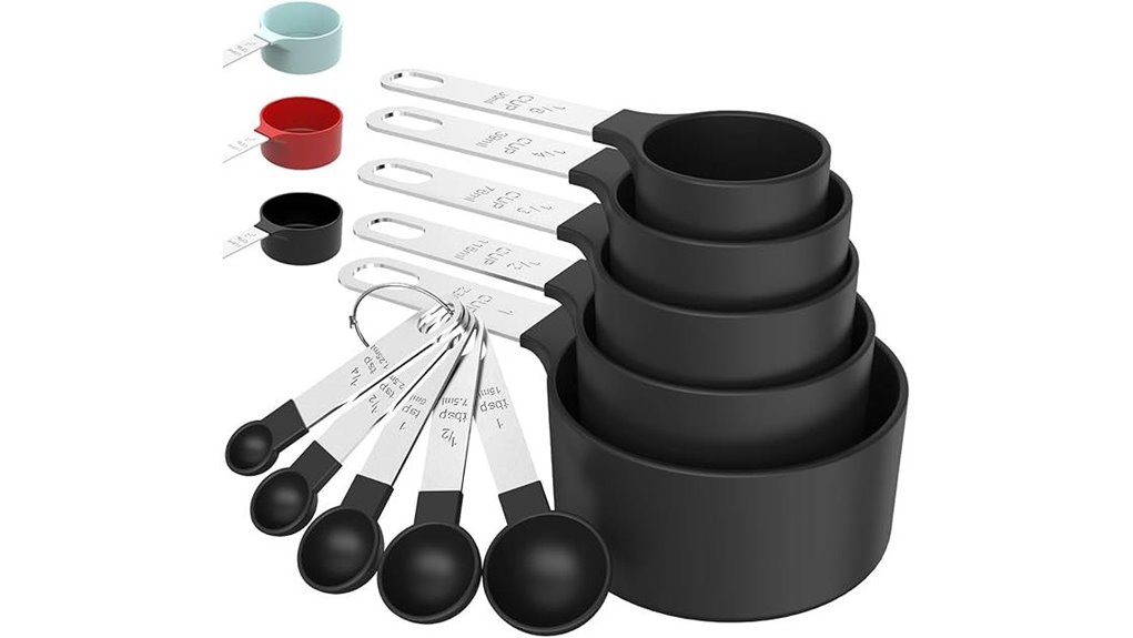 stackable kitchen measuring tools