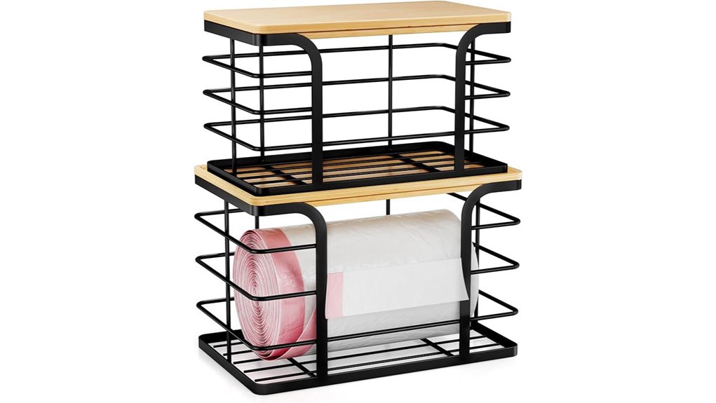 stackable storage organizers included