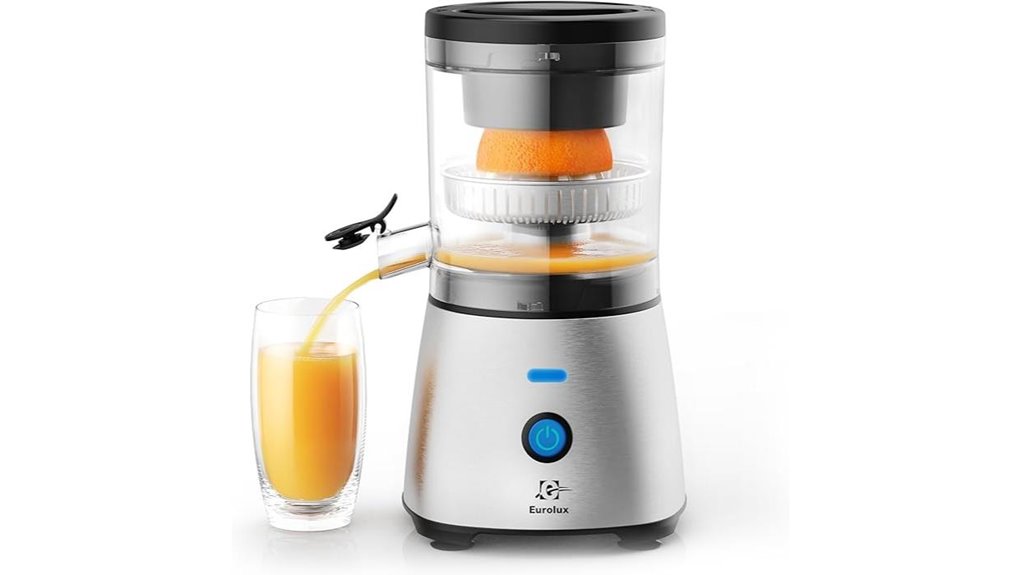 stainless steel citrus juicer
