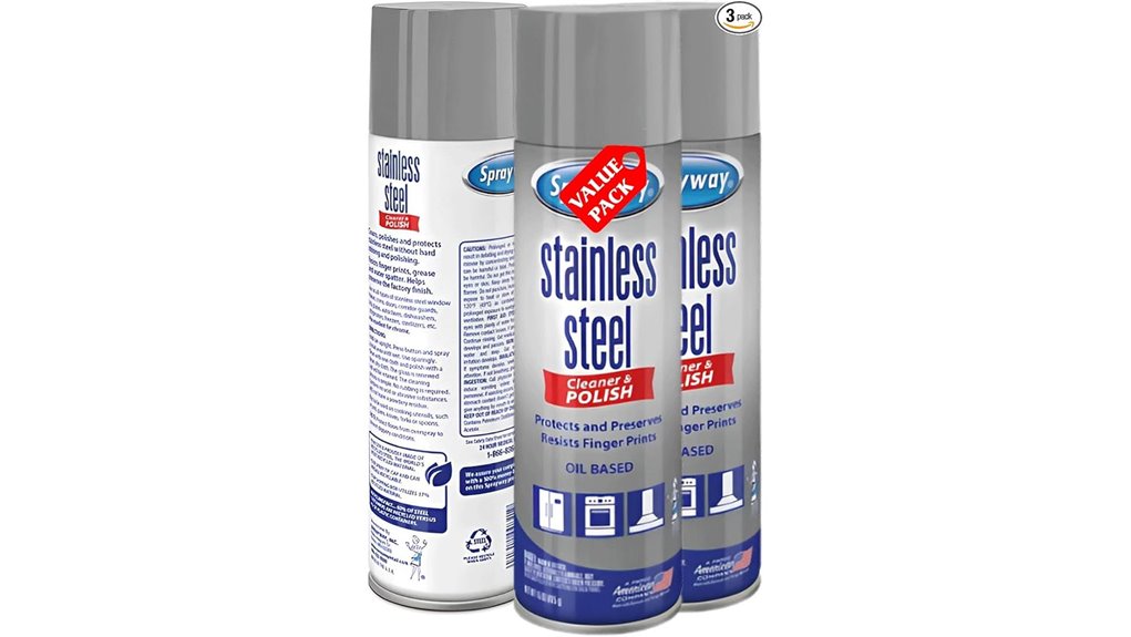 stainless steel cleaner set