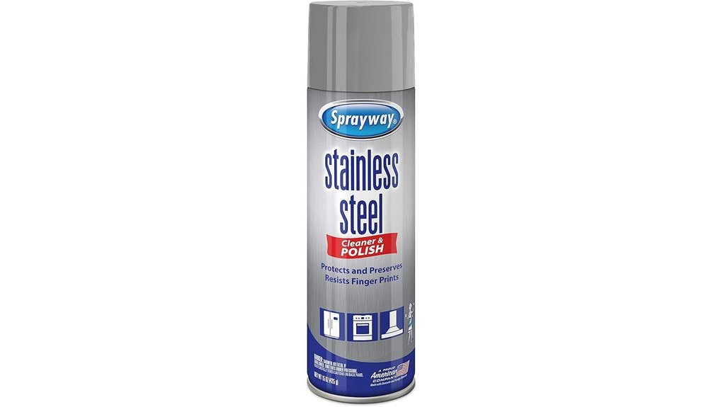 stainless steel cleaner spray
