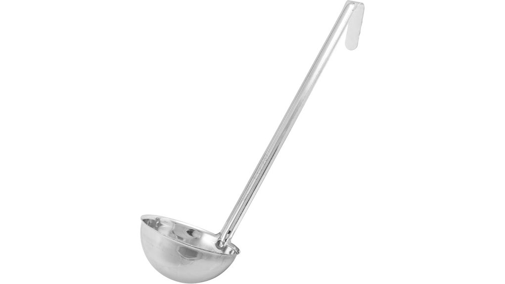 stainless steel cooking ladle
