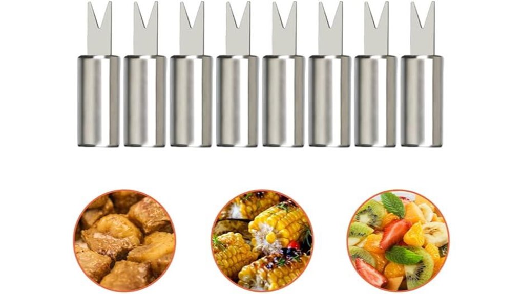 stainless steel corn holders