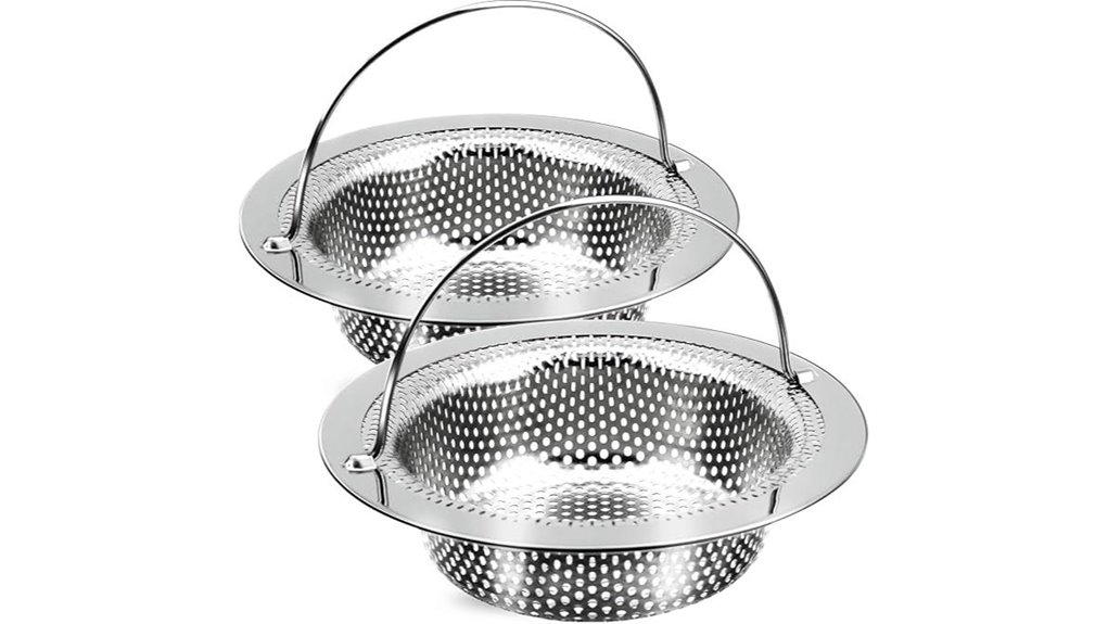 stainless steel drain strainer