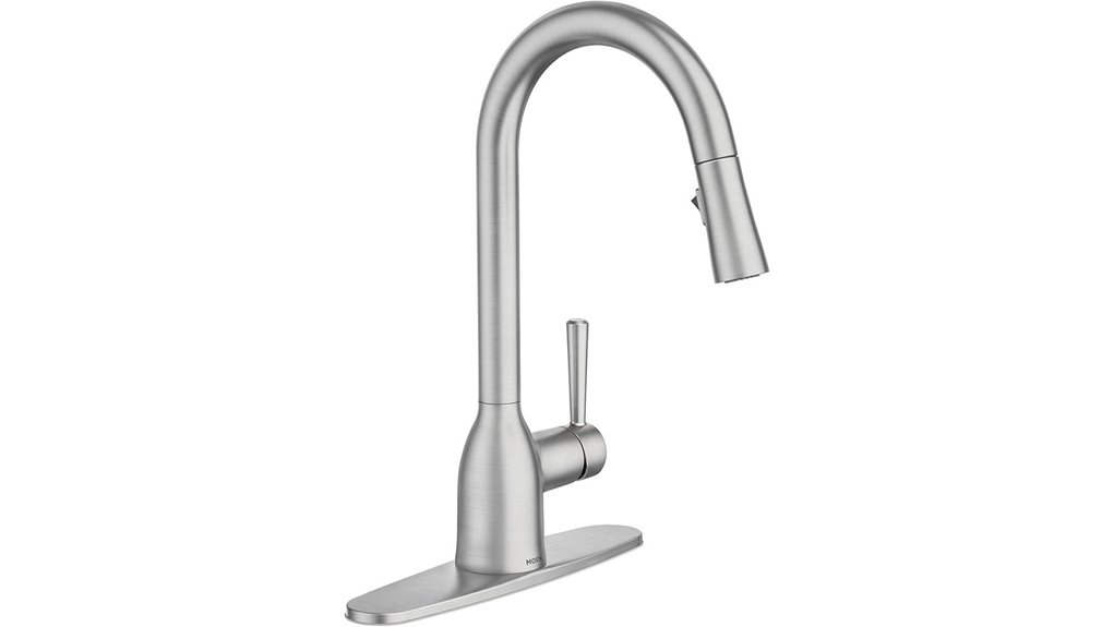 stainless steel kitchen faucet