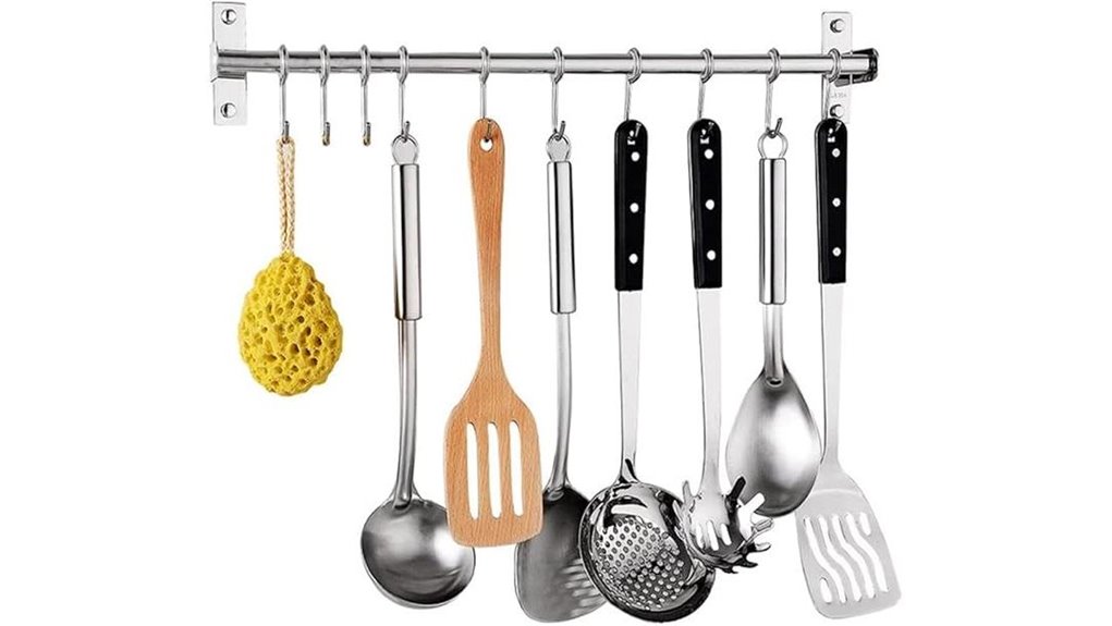 stainless steel kitchen rack