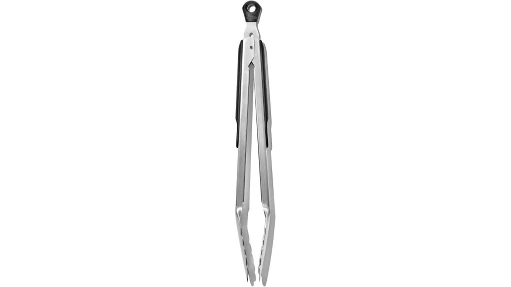 stainless steel locking kitchen tongs