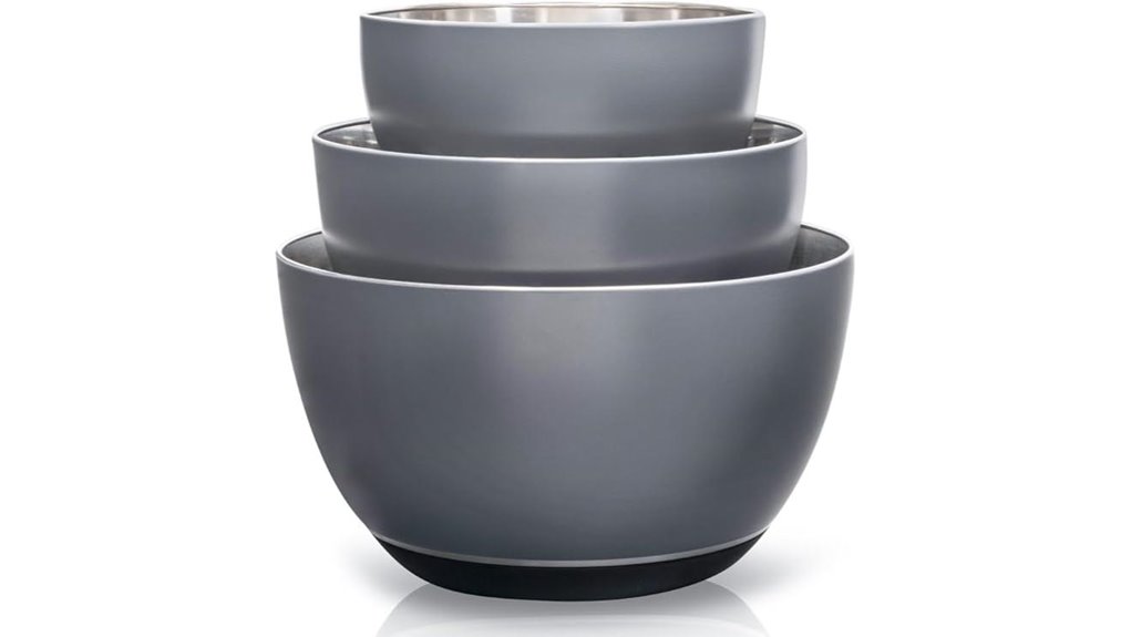 stainless steel mixing bowls