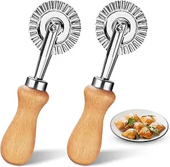 stainless steel pasta cutter