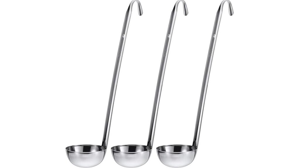stainless steel pouring ladle