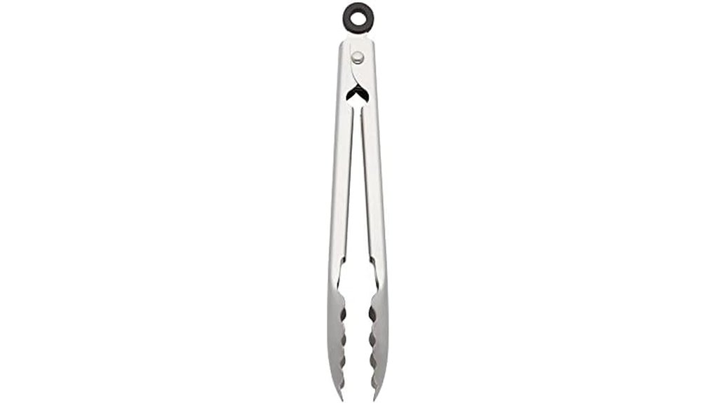 stainless steel serving tongs