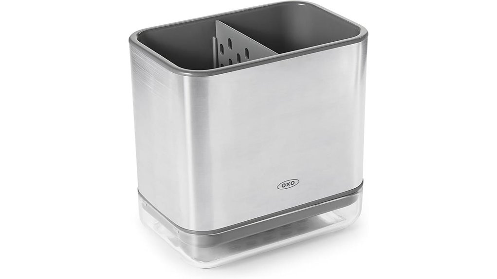 stainless steel sink organizer