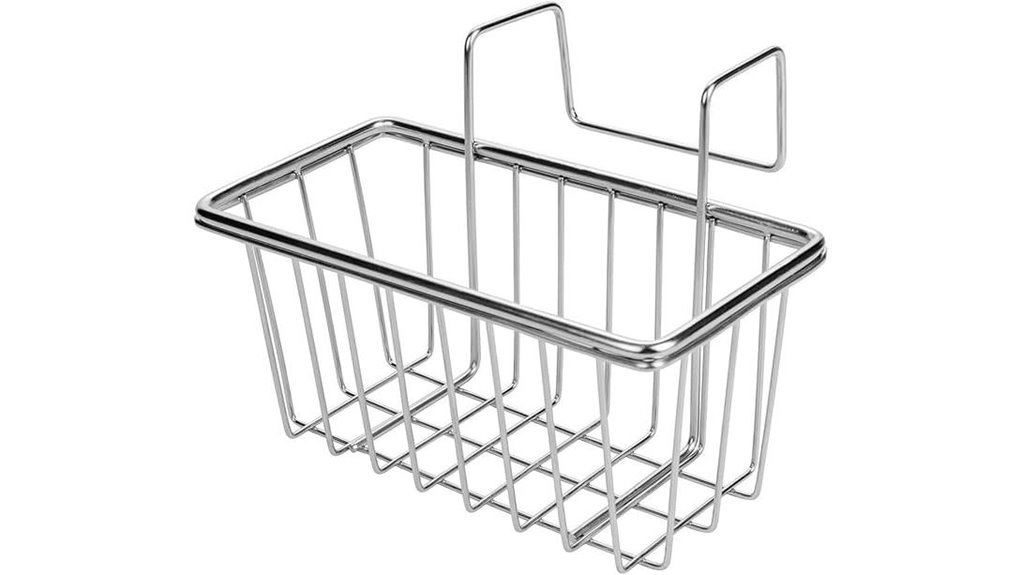 stainless steel sink organizer