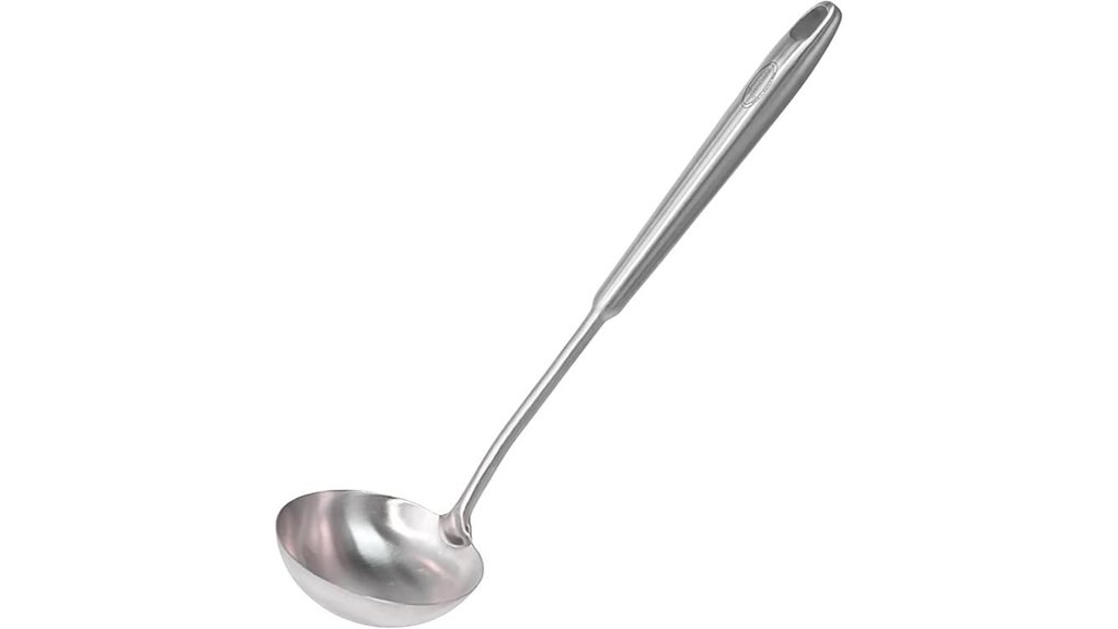 stainless steel soup ladle