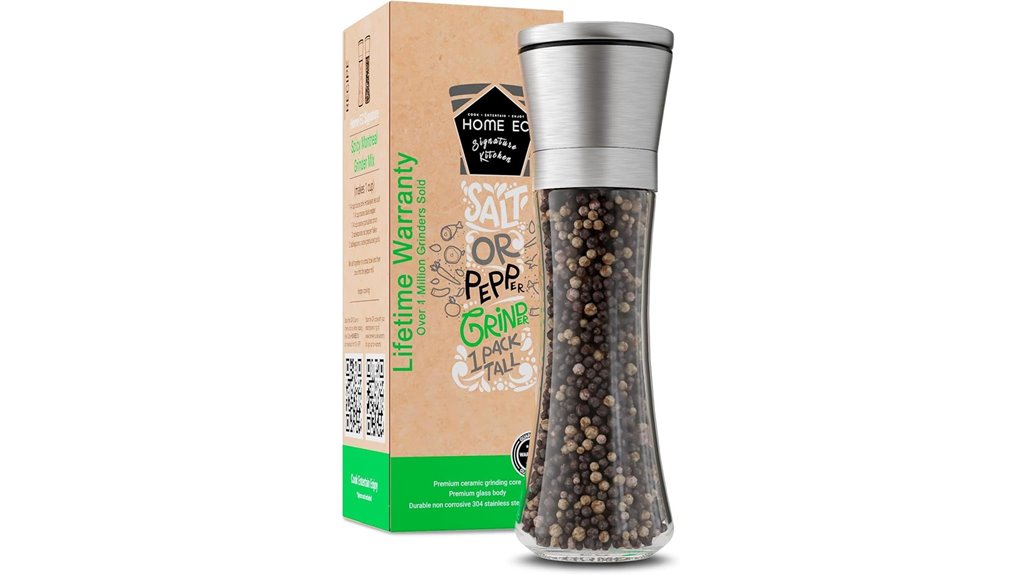 stainless steel spice grinder
