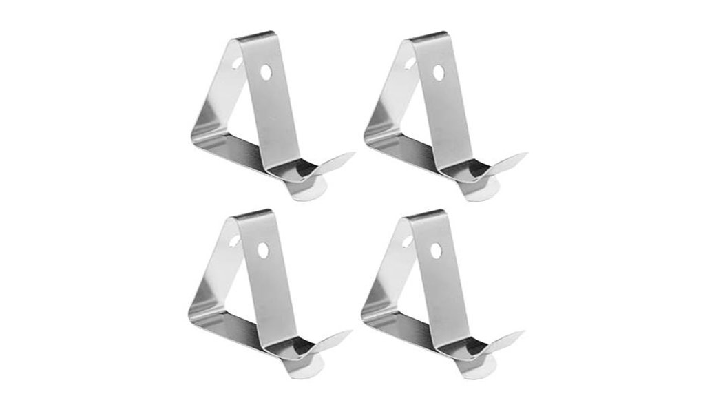 stainless steel thermometer clips