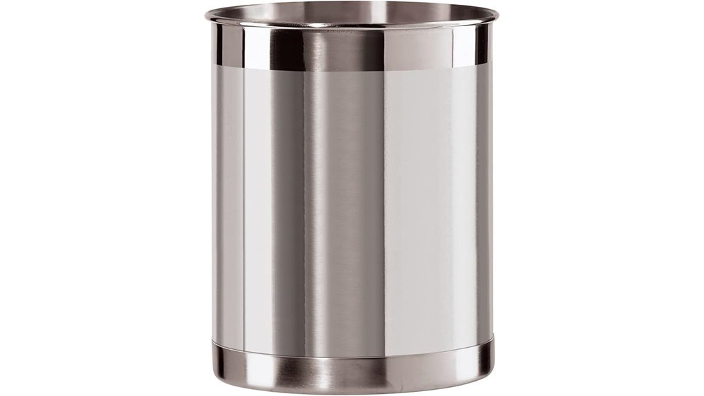 stainless steel utensil holder