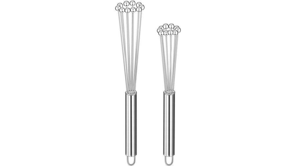 stainless steel whisk set