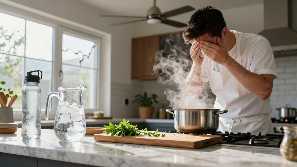 stay hydrated while cooking