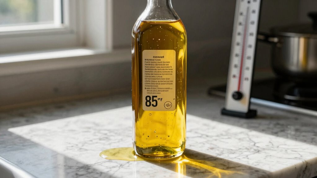 store oil cool and dark