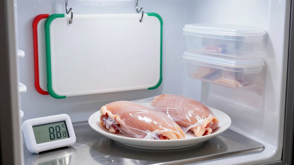 store raw meat safely